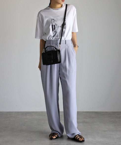 【雑誌掲載】2WAYスクエアバックルショルダーバッグ 12-1091